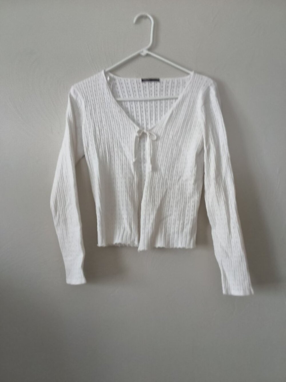 Women's White Nikkak Sweater